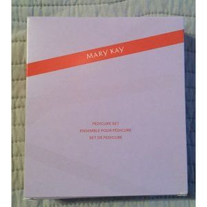 Mary Kay Pedicure Set Relaxing Foot Soak Balm Brush Pumice Set NIB